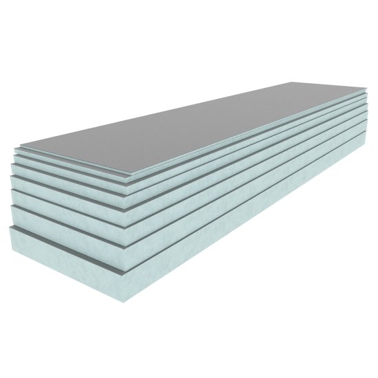 Плита теплоизоляционная Teplofom+ 20х600х2500 мм с двухсторонним полимерцементным слоем