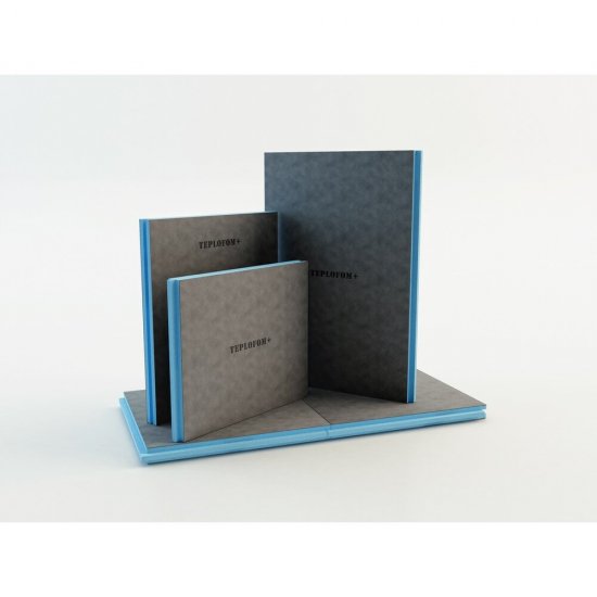 Плита теплоизоляционная Teplofom+ 30х600х2500 мм шип-паз с односторонним армированием