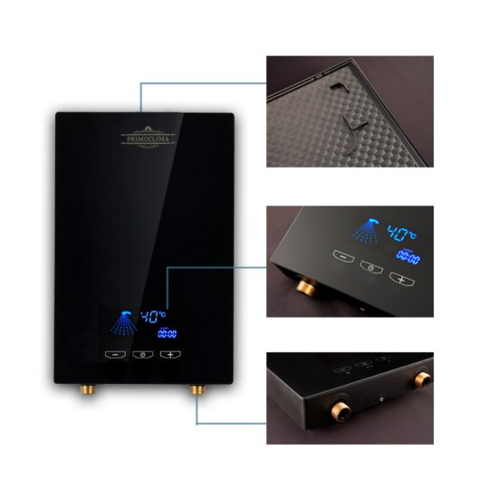 Водонагреватель проточный Primoclima Vita B электрический 8,5 кВт вертикальный