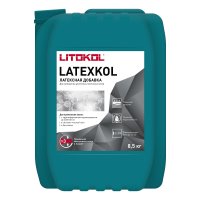 Добавка для цементных клеев латексная Litokol Latexkol 8,5 кг