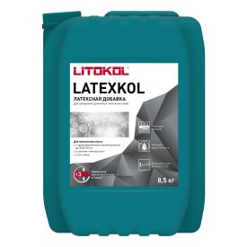 Добавка для цементных клеев латексная Litokol Latexkol 8,5 кг