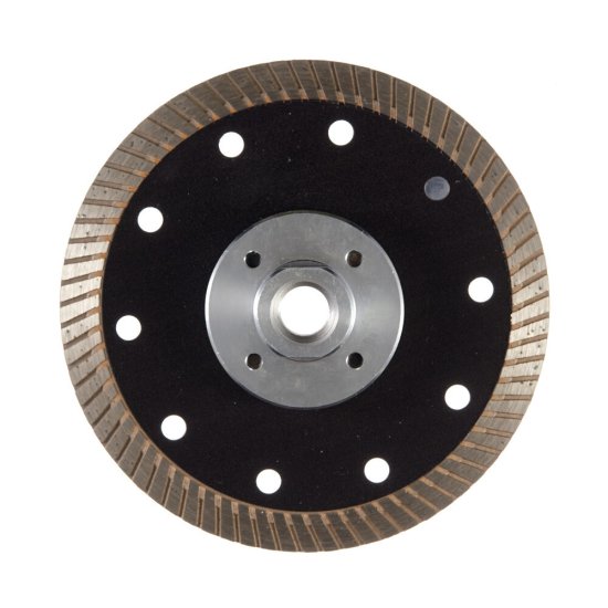 Диск алмазный по бетону Rage by Vira 125х22,2х1,8 мм турбо с фланцем М14 сухой рез (603125)