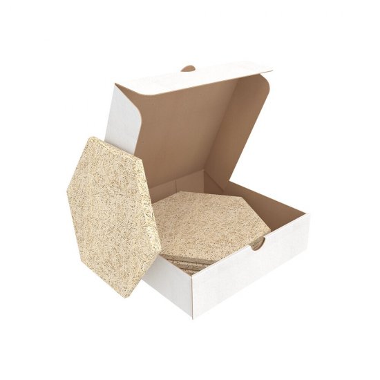 Панель акустическая 250х290х14 мм ТехноСонус Soundec гексагон неокрашенная 0,275 кв.м (5 шт.)