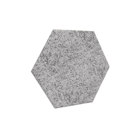 Панель акустическая 250х290х14 мм ТехноСонус Soundec гексагон серая 0,275 кв.м (5 шт.)