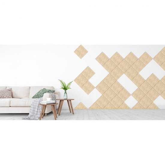 Панель акустическая 290х290х14 мм ТехноСонус Soundec квадрат неокрашенная 0,42 кв.м (5 шт.)