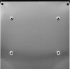 Почтовый ящик Standers 35x34x10 см нержавеющая сталь цвет серый