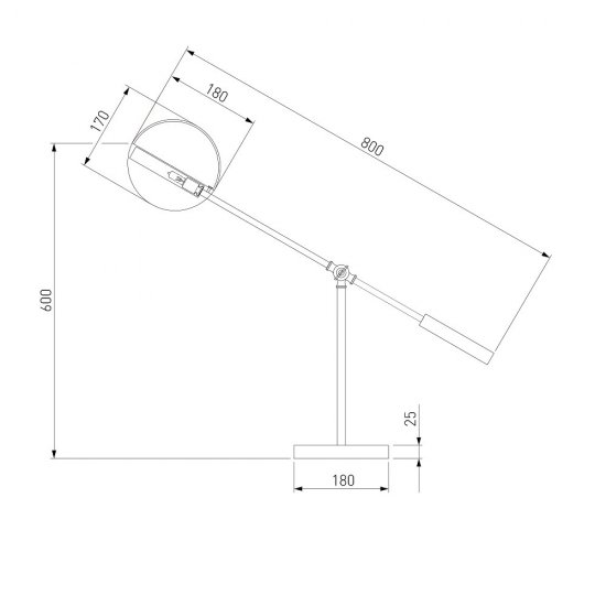 Лампа настольная G9 9 Вт Eurosvet Grazia (a062044)