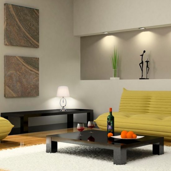 Лампа настольная E14 60 Вт Eurosvet Madera (84934)