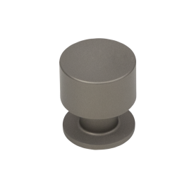 Мебельная ручка-кнопка Ина цвет матовый никель