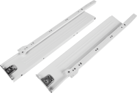 Металлбокс L 450 мм цвет белый