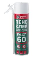 Клей-пена монтажный MasterTeks Бытовой Ультрабыстрый 350 мл