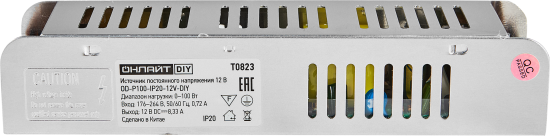 Блок питания Онлайт 90387 OD-P100-IP20-12V 12 В 100 Вт IP20