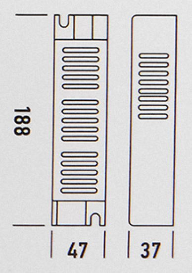 Блок питания Онлайт 90386 OD-P75-IP20-12V 12 В 75 Вт IP20