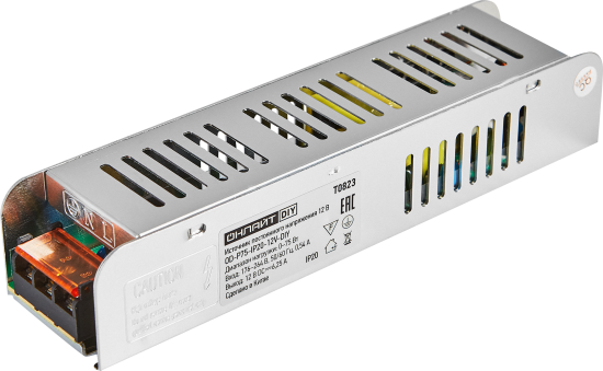 Блок питания Онлайт 90386 OD-P75-IP20-12V 12 В 75 Вт IP20