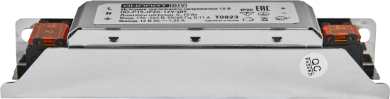 Блок питания Онлайт 90382 OD-P15-IP20-12V 12 В 15 Вт IP20
