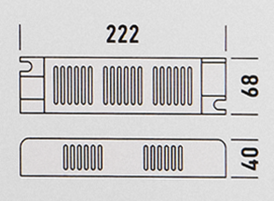 Блок питания Онлайт 90389 OD-P250-IP20-12V 12 В 250 Вт IP20