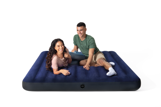 Надувной матрас INTEX 64755 King серии Dura-Beam 203x183x25 синий