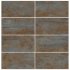 Керамогранит Alma Ceramica Oxide 60x120 см 1.44 м² лаппатированный цвет коричневый
