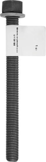 Шпильки для химического анкера M16x190 мм, сталь оцинкованная