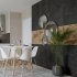 Плитка настенная Керамин Студио 60x30 см 1.98 м² матовая цвет графит