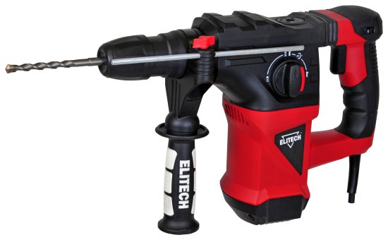 Перфоратор сетевой SDS-plus Elitech П 4-32ЭМ, 1100 Вт, 4.8 Дж