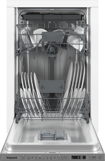 Встраиваемая посудомоечная машина Hotpoint HIS 2D86 D 45 см 8 программ цвет нержавеющая сталь