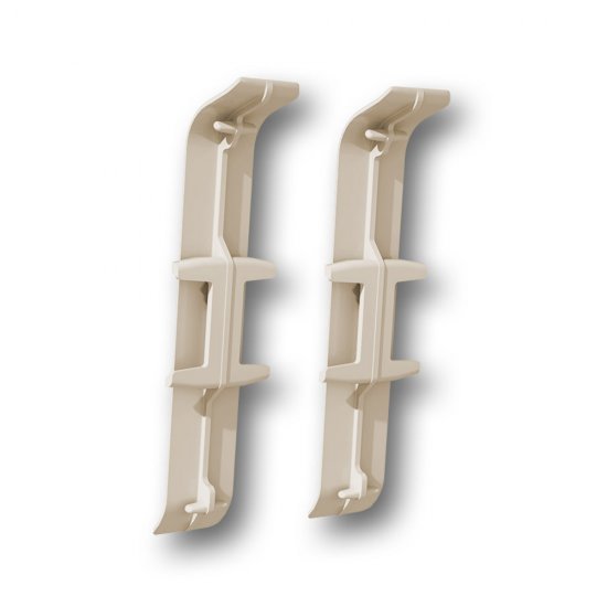 Соединитель Деконика 70 мм дуб латте Г-профиль (2 шт.)