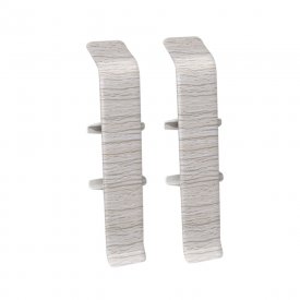 Соединитель Деконика 70 мм ясень серый Г-профиль (2 шт.)