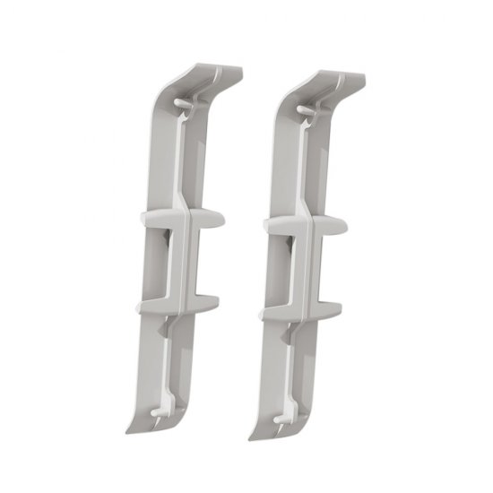 Соединитель Деконика 70 мм ясень серый Г-профиль (2 шт.)