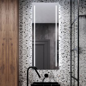 Зеркало для ванной Omega Glass Kascata SD86 с подсветкой 60x150 см