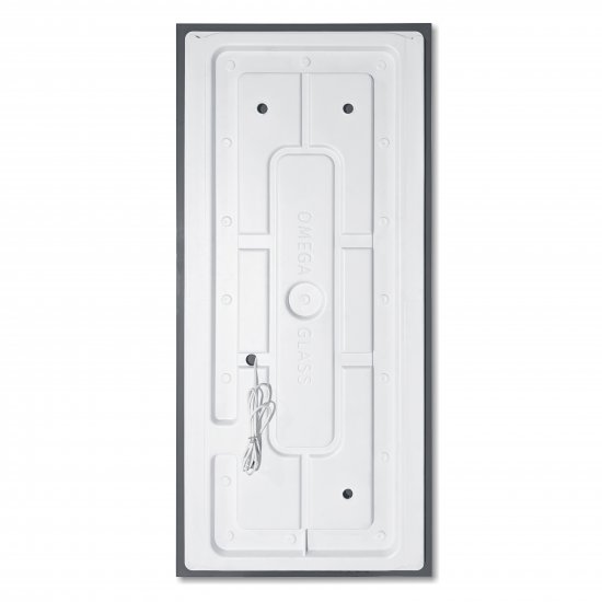 Зеркало для ванной Omega Glass Kascata SD84 с подсветкой 55x120 см