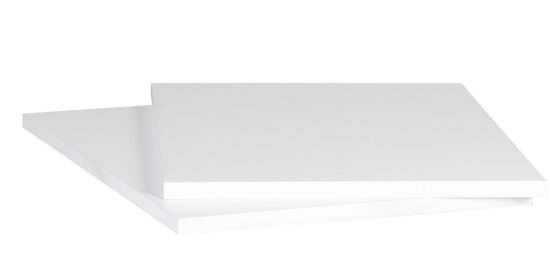 Полка для напольного шкафа Delinia 56.7x52.5 см ЛДСП белый 2 шт