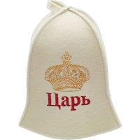 Шапка для бани Бацькина баня Царь