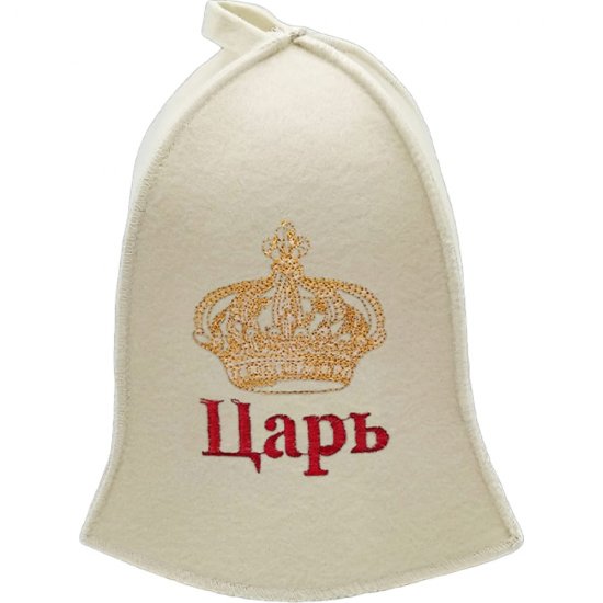 Шапка для бани Бацькина баня Царь