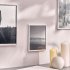 Рамка Inspire Lila 15x20 см пластик цвет серебро