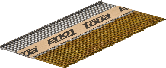 Гвозди ершеные Toua 3.05x90 мм 2000 шт.