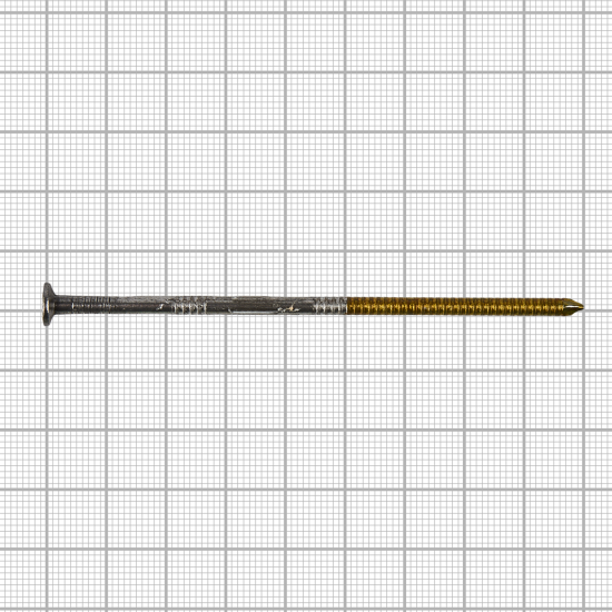 Гвозди ершеные Toua 3.05x90 мм 2000 шт.