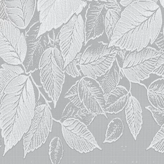 Тюль на ленте для кухни Ноктюрн 250x165 см цвет белый