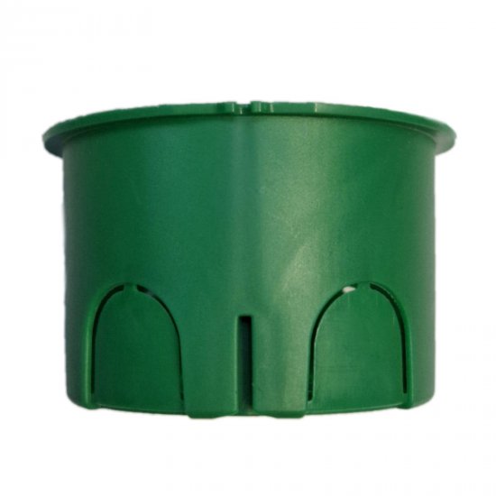 Подрозетник Защита Про под бетон и кирпич 68x45 мм IP20 цвет зеленый