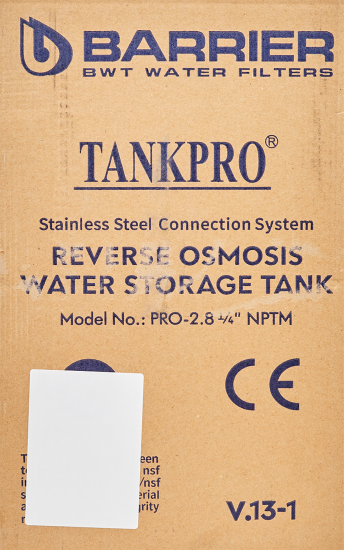 Накопительный бак Барьер для систем обратного осмоса 12 л