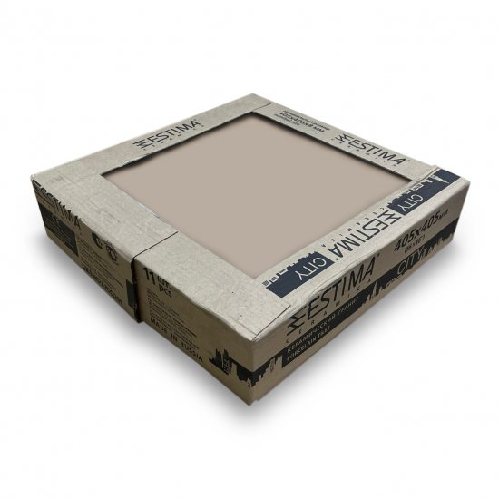 Керамогранит Estima Art AR01 40.5x40.5 см 1.804 м² неполированный цвет серый