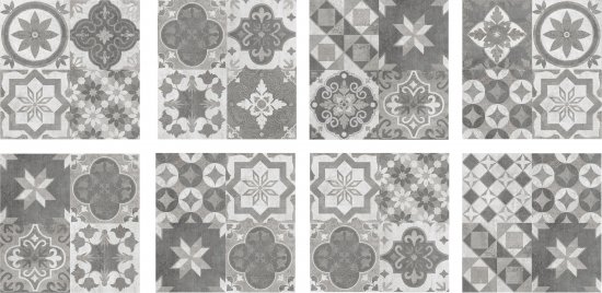 Керамогранит Estima Art AR01 40.5x40.5 см 1.804 м² неполированный цвет серый