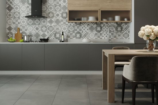 Керамогранит Estima Art AR01 40.5x40.5 см 1.804 м² неполированный цвет серый