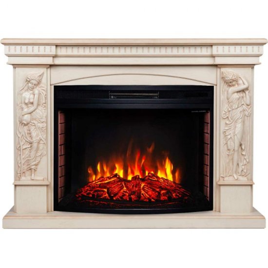 Электрический камин RealFlame Miracle WT+Firespace 33 S IR