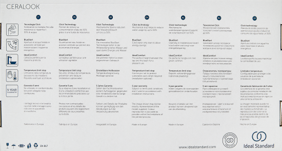 Смеситель кухонный Ideal Standard Ceralook общая высота 34.8 см цвет хром