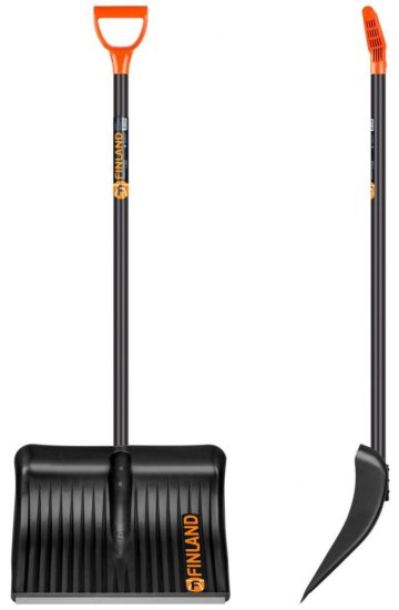 Лопата для уборки снега Finland 1023 50x150 см пластик с черенком