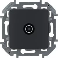 Проходная розетка TV Legrand INSPIRIA
