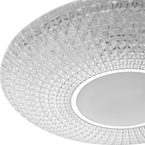 Светильник настенно-потолочный LED Семь Огней Рамонс 90 Вт с пультом д/у 34 м² регулируемый белый свет цвет белый