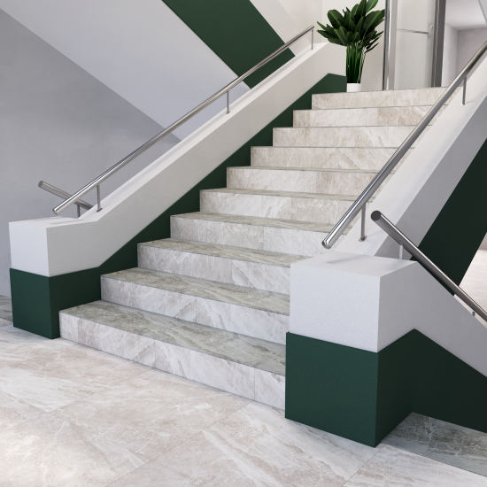 Подступенок Progress Магма 60x15 см цвет светло-серый 1 шт.