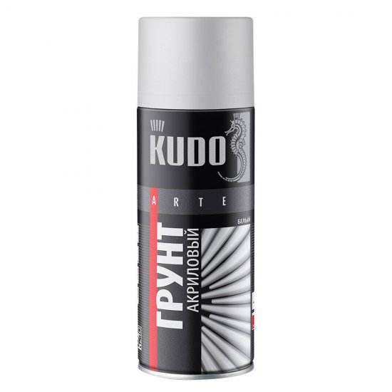 Грунт аэрозольный Kudo Arte белый 520 мл (KU-2104)